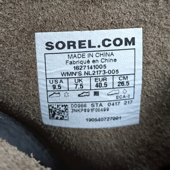 Sorel Joan of Artic Wedge Booties GUC $249 Size 9.5    S3045 - Picture 11 of 12